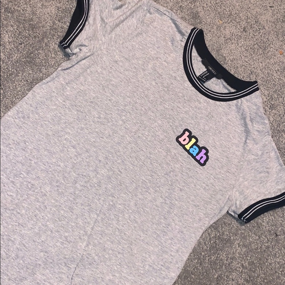 blah forever 21 shirt